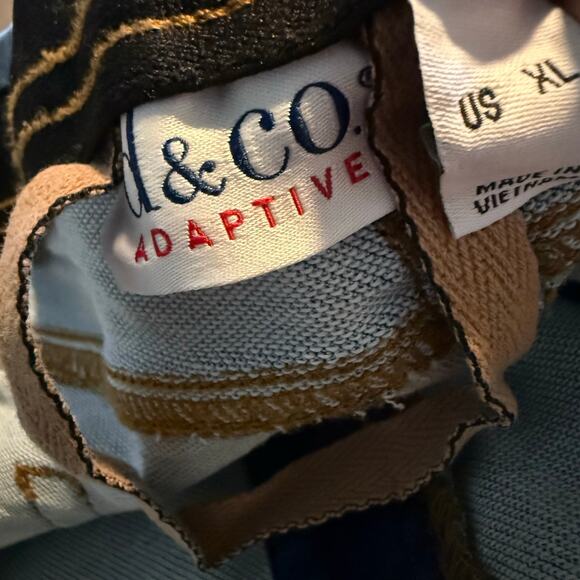 Denim & Co. Adaptive Comfy Knit Patch Pocket Jean, Medium Wash, Size XL, NWT - Picture 5 of 7